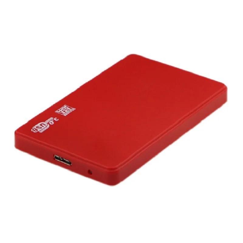 Carcasa HDD USB 3.0 de 2,5 pulgadas SATA SSD Estuche para disco duro Velocidad de transferencia de 5 Gbps Carcasa externa móvil Cajas para disco duro para ordenador portátil