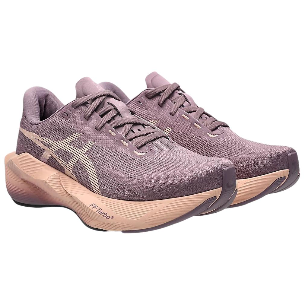 Asics Novablast 6 Calzata Comoda Reattività Traspirante Scarpe da Corsa Sneakers Donna Grigio Viola Nudo 1012C008-500