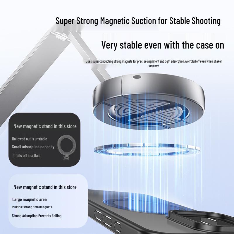 Magnetic Anti-Shake Phone Lanyard Chest Mount for First-Person Vlogging