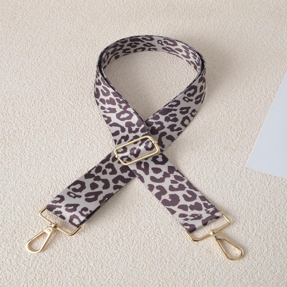 New 1.8cm Width Crossbody Strap Polyester Durable Leopard Print Strap Adjustable 71-111cm Bag Straps Bag Accessories