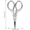 Lightweight Embroidery Scissors Stainless Steel Sewing Scissors Thread Scissors  For Sewing Crafts
