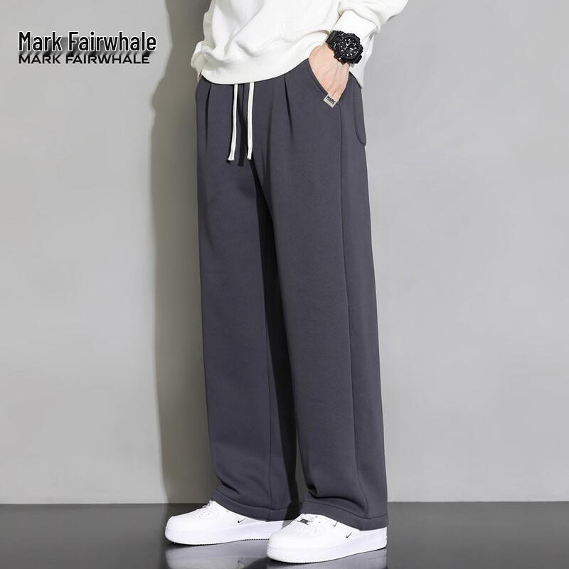 

Mark Fairwhale Men s Versatile Straight-Leg Casual Pants 3XL