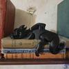 Dragon Bookends Sleeping Dragon Bookshelf Decor 3D Print Sleeping Dragon Bookshelf Sitter Dragon Figurine For Bookshelf Vintage