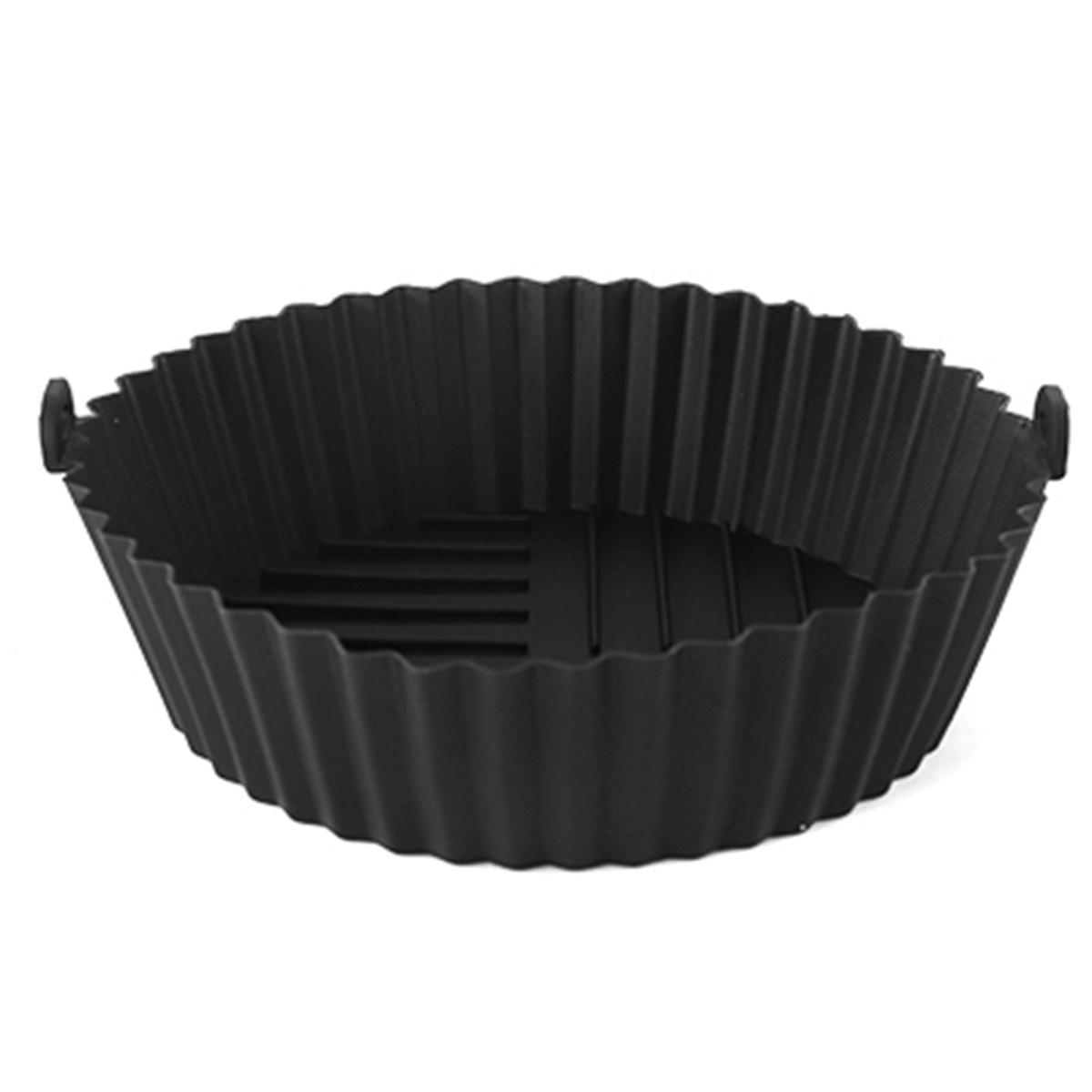 

Reusable Silicone Air Fryer Liners Non-Stick Food-Safe Silicone Pot & Basket Accessories for Air Fryers