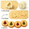 1/2pcs Non-Stick Sunflower Cake Press Mold Pineapple Tower Biscuits Mold  Mid Autumn Baking