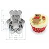 Heart Flower Cookie Cutters 3 Different Size Stainless Steel Fondant Cake Molds for Baking Dessert Kitchen Decor