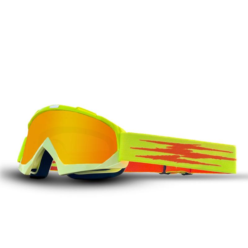 Motorcycle windproof sand glasses two-color outdoor riding goggles locomotive helmet windshield