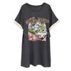T-shirt for Women Large Size Cotton Summer T-shirt Soft Loose Printed Casual Comfortable Pullover T-shirt Top