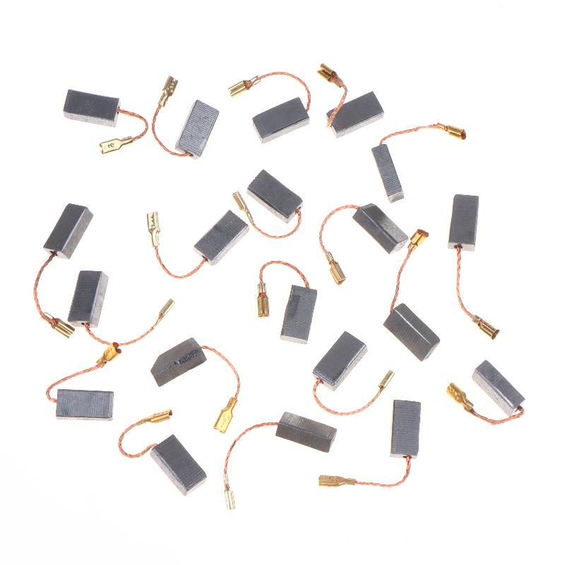 20/40Pcs Power Tool Accessories Carbon Brushes Replacement Parts 5x8x15mm For Motor Angle Grinder Carbon Brushes