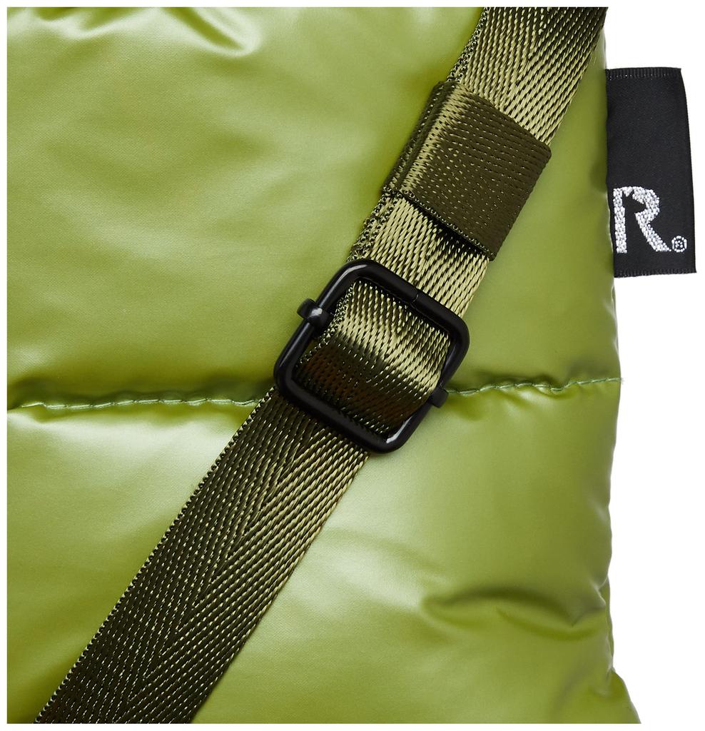 ROOTOTE X Nishikawa Upcycle Feather Shoulder Lou Mini Tote Bag A 6885 Green [Rootote] FE.Mittens.Upcycle