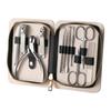 Premium Stainless Steel Manicure & Pedicure Tool Set with Tweezers and Nail Clippers
