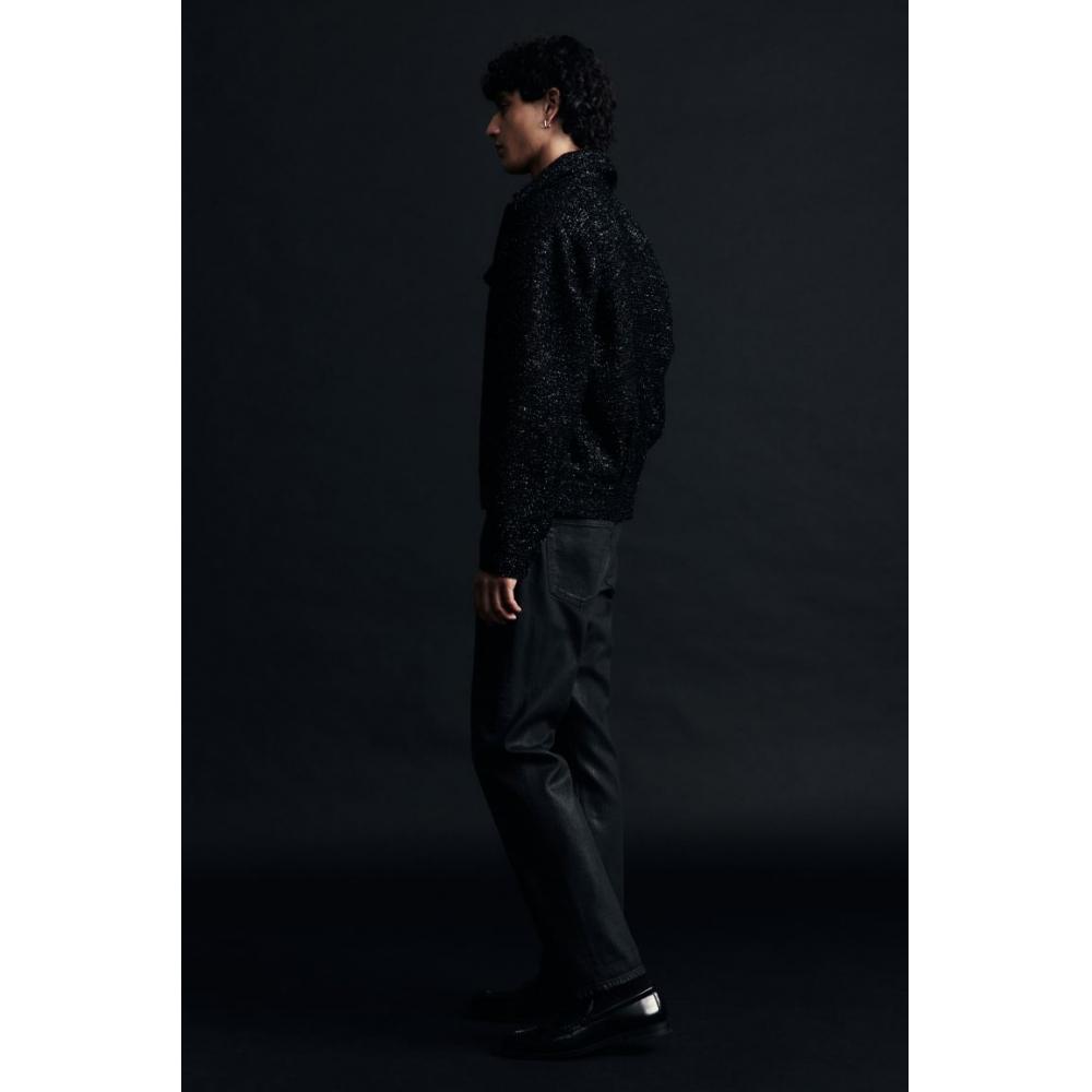 H M Regular Jeans Black