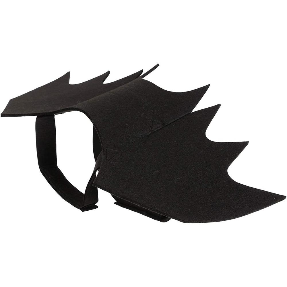 Halloween Pet Bat Wings Decoration Kitten Adjustable Costume with Velcro Kitten Cosplay Bat Wings Accessories Party Pet Supplies