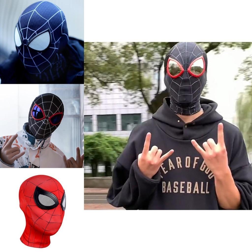 Marvel Spider-man Kopfmaske Erwachsener Cosplay Kostümzubehör Leicht Bequem