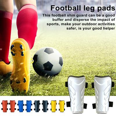1 Pair Football Shin Guards for Youth Kids Thickened Soft Padded Cozy Wear Professional Shin Pads with Adjustable Double Elastic Straps