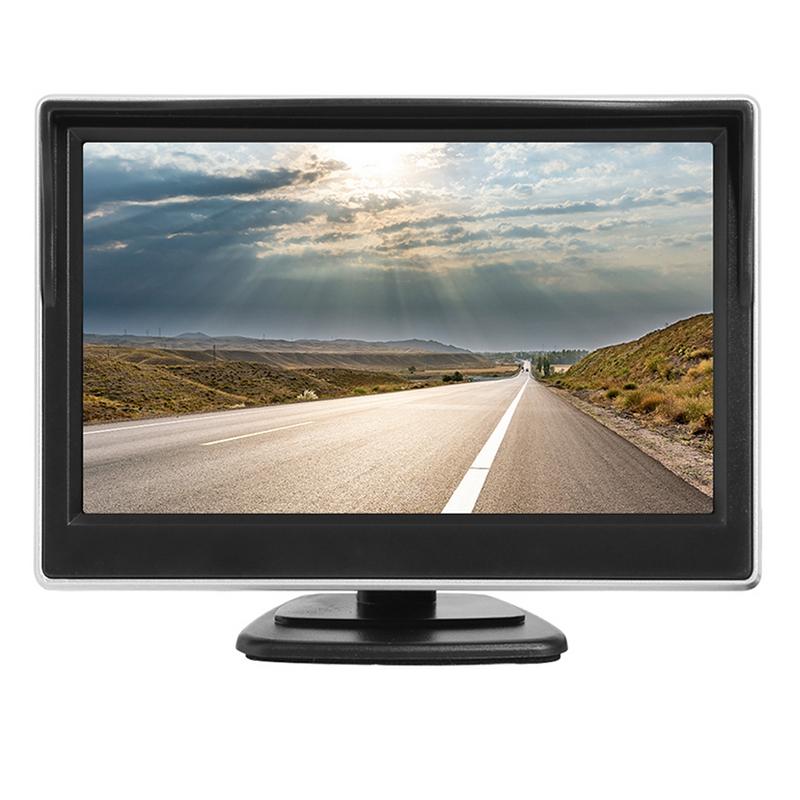 

RH-510 High Brightness 12-LED Rear Camera Car Parking Reverse System Kit with 5 LCD Display Monitor Type A