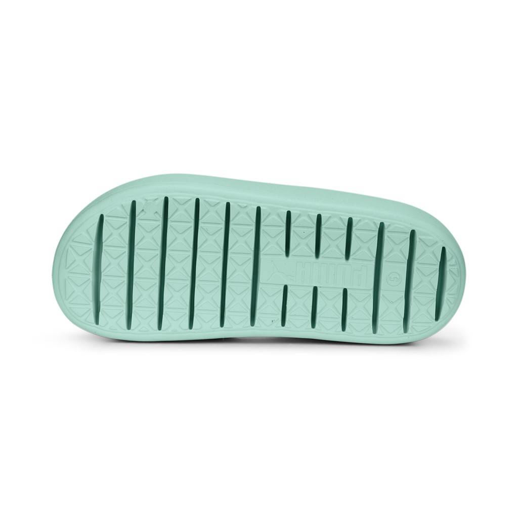Women's Puma Shibusa Pool Slides Beach Sandals for Summer Green (389082-04)