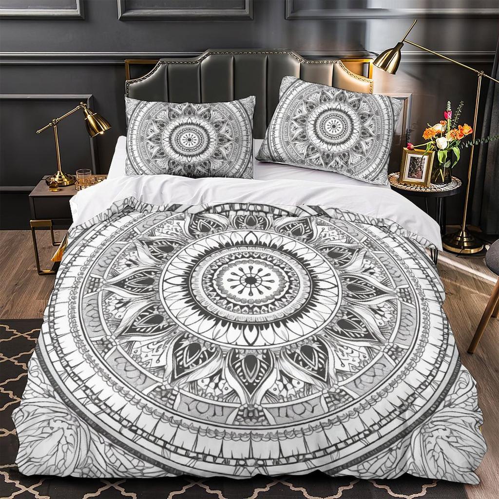 3D Digital Printing Bedding Two Or Three-Piece Set Bohemian Series Polyester