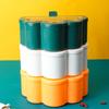 6-in-1 Seasoning Box Set Pepper Sugar Bowl Salt Spices Stirring Storage Jars Gadget Kitchen Accessories Condiment Container Jar