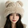 Women's Fall/winter Hat - Earflap Warm Cute Plush New Cold Weather Hat