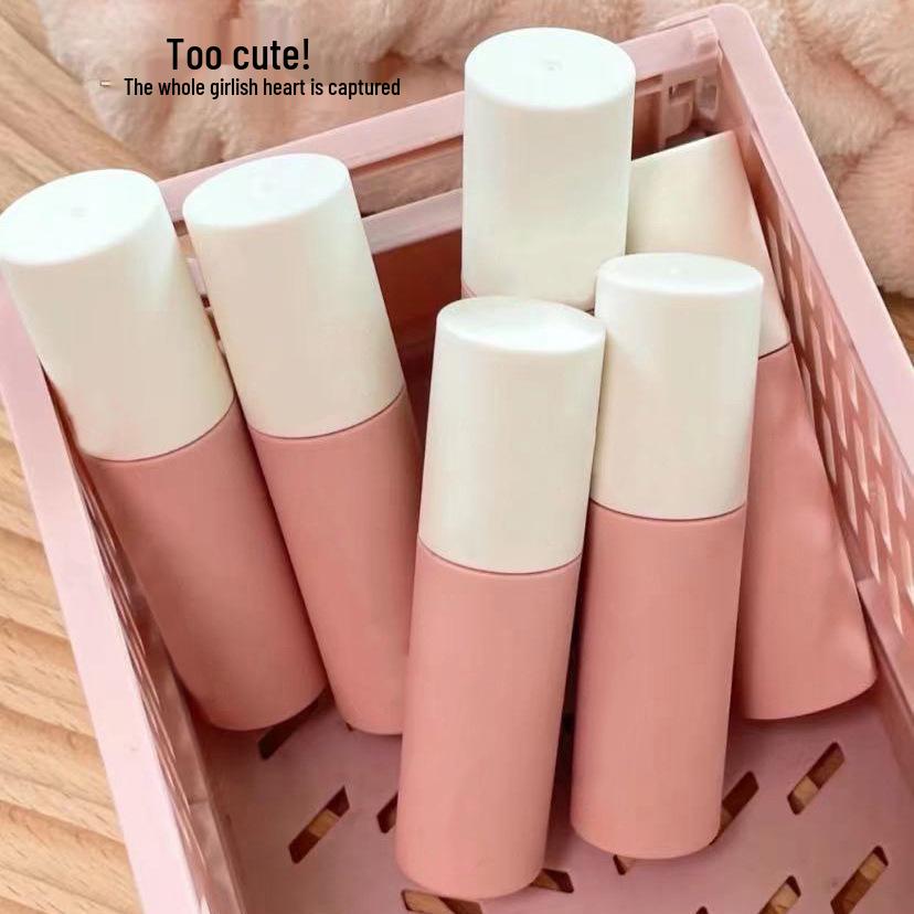 AK Lip Mud: Matte Non-Fading Lip Gloss & Lipstick - Smooth, Non-Stick, Invisible Lip Lines, Perfect for Students & Dates