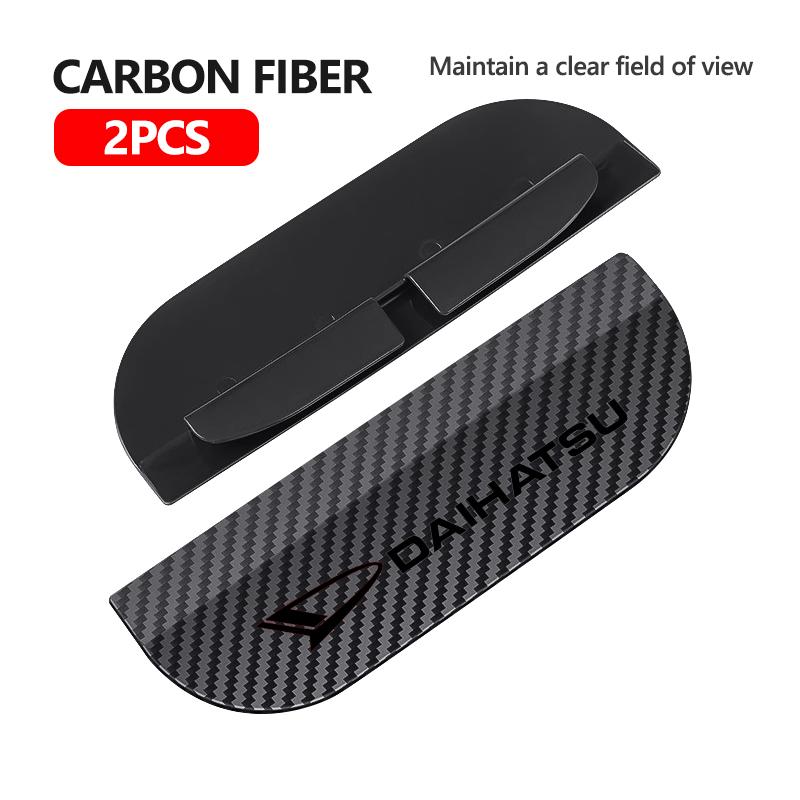 

2pcs Universal Car Rear View Mirror Rain Eyebrow Auto Accessories For Daihatsu Move Terios YRV Terios Sirion Mira Materia YRV