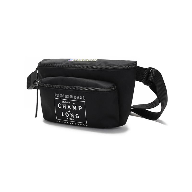 New LONGCHAMP Le Pliage Energy Canvas One Shoulder Crossbody Fanny Pack Women's Black 10035EUD001
