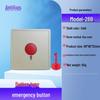 Automatic Key Reset Emergency Help Alarm Button with Pull Rope