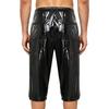 S-3XL Mens Outdoor Workout Shorts Waterproof Cargo Style Multi Pocket Elastic Waistband Overalls Capri Pants for Beach Club