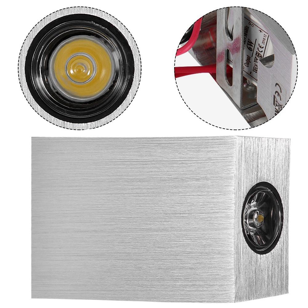 Warm White Aluminum Indoor Outdoor Garden Corridor Lights Wall Mounted Lamp