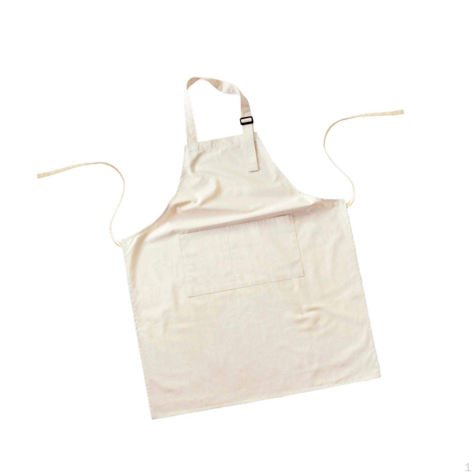 

Фартук-нагрудник регулируемый шеф-повар для выпечки ремесла ресторана домашний рисунок бежевый