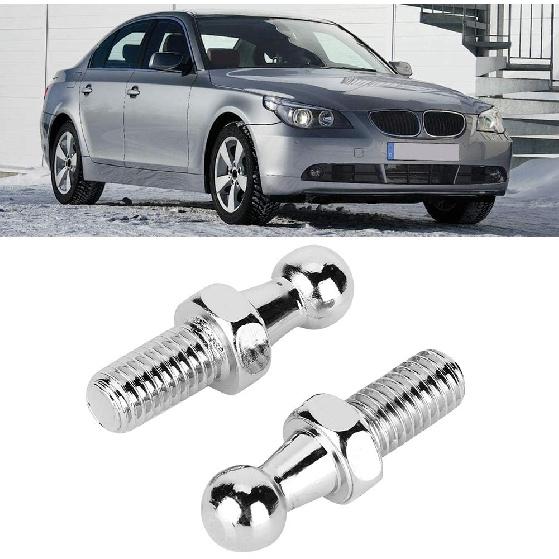 2-Pack 8mm CNC Aluminium Alloy Ball Stud Bolts for Gas Struts with Ball Ended Bonnet (M8)