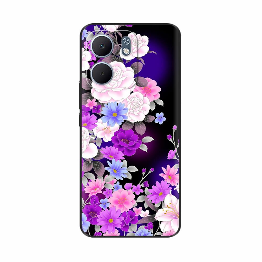 For Oppo A5x 4G 5G Phone Case A5 X Soft Silicone Cat Painted Back Cover For Oppo A5x Case A 5x 6.67" Shockproof Protective Shell