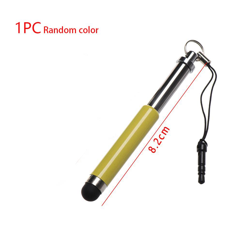 

3Pcs Universal mini Capacitive Pen Retractable Screen Stylus Touch Pen for iPad iPhone PC Mobile Phone Random Color