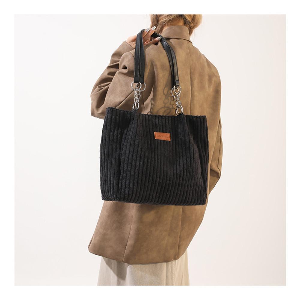 Large Capacity Ladies Handbag,Fashion Simple Shoulder Bag Casual Armpit Tote Women's Bags