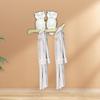 Owl Wall Hook Decoration Cute Artwork Housewarming Gift Owl Figurine Wall Hanging Hooks for House Indoor Office Living Room Key