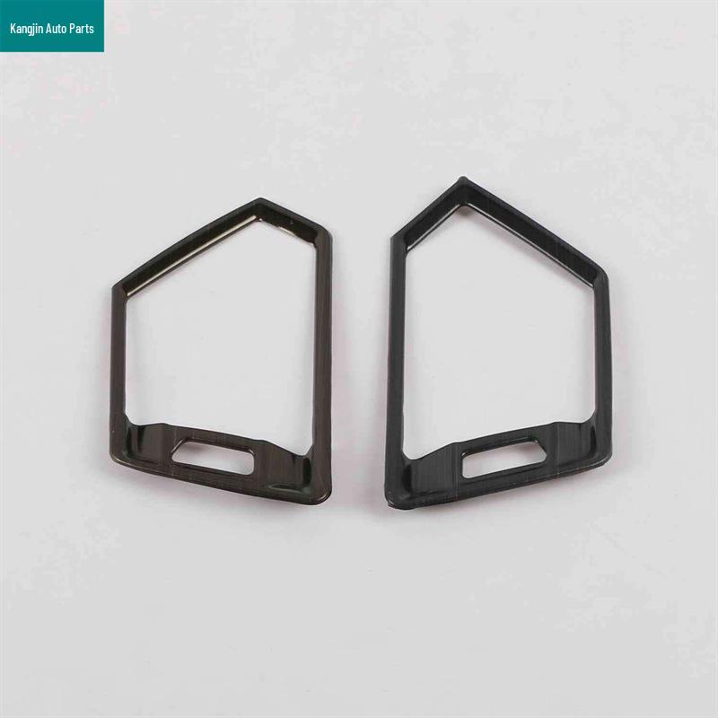 Black Titanium Brushed Interior for BMW 3 Series (G20): Window Lifter, Headlight Control, Pull Handle