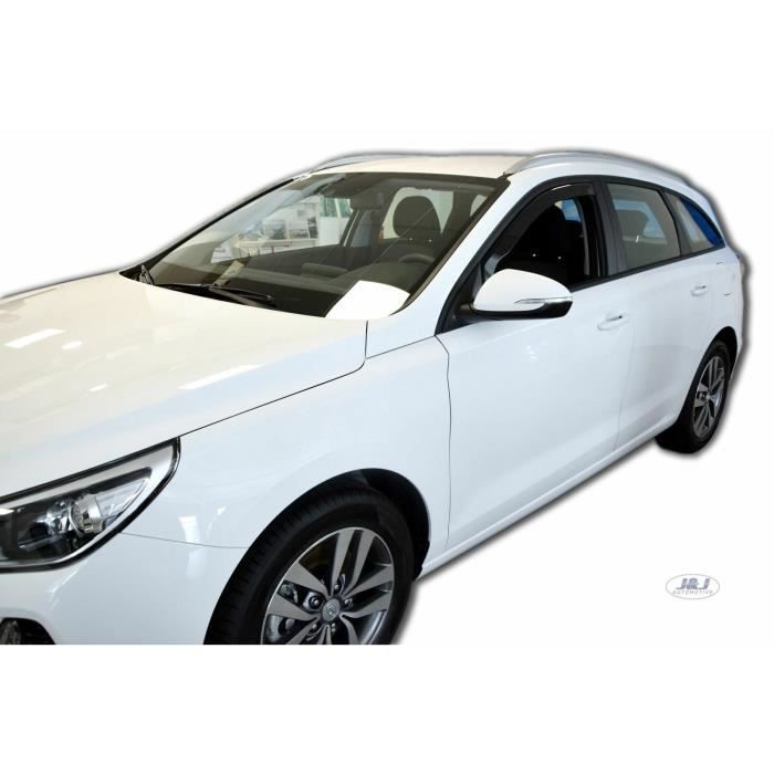 J&amp;J AUTOMOTIVE | Heko Deflecteurs d'air Déflecteurs de Vent Pour Hyundai I30 3 depuis 2017 5P. Berlina / Break
