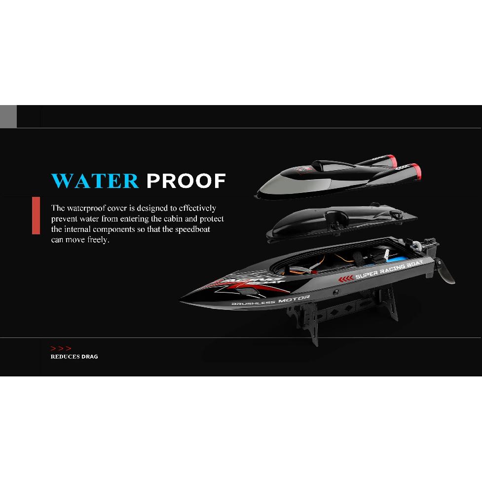 WLtoys WL916 WL912-A RC Boat 2.4Ghz 55KM/H 35KM/H High Speed Racing Watercraft Remote Control Speedboat Model Toys Birthday Gift