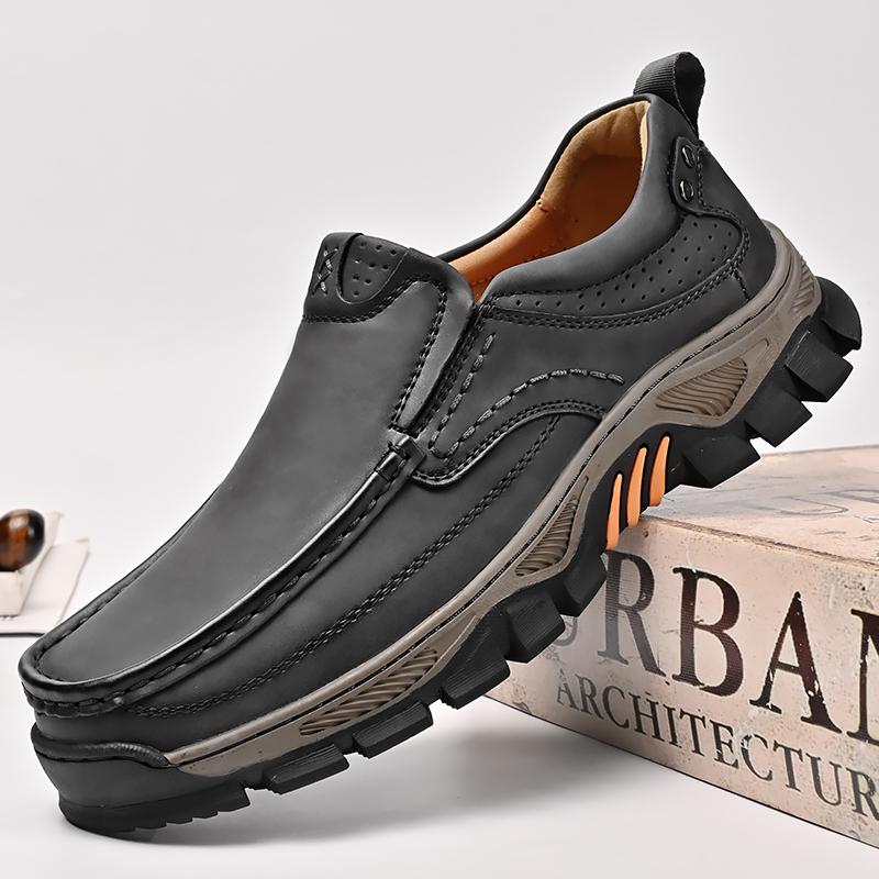 

Новые кожаные повседневные деловые туфли для отдыха на природе, мужские удобные мокасины, модная мягкая классическая обувь для вождения, нескользящая обувь для ходьбы 48 серый