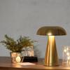 Retro Mushroom LED Table Lamp Touch Sensor Bedside Lamp Rechargeable Reading Lights For Bedroom Restaurant Bar Decor Lighting