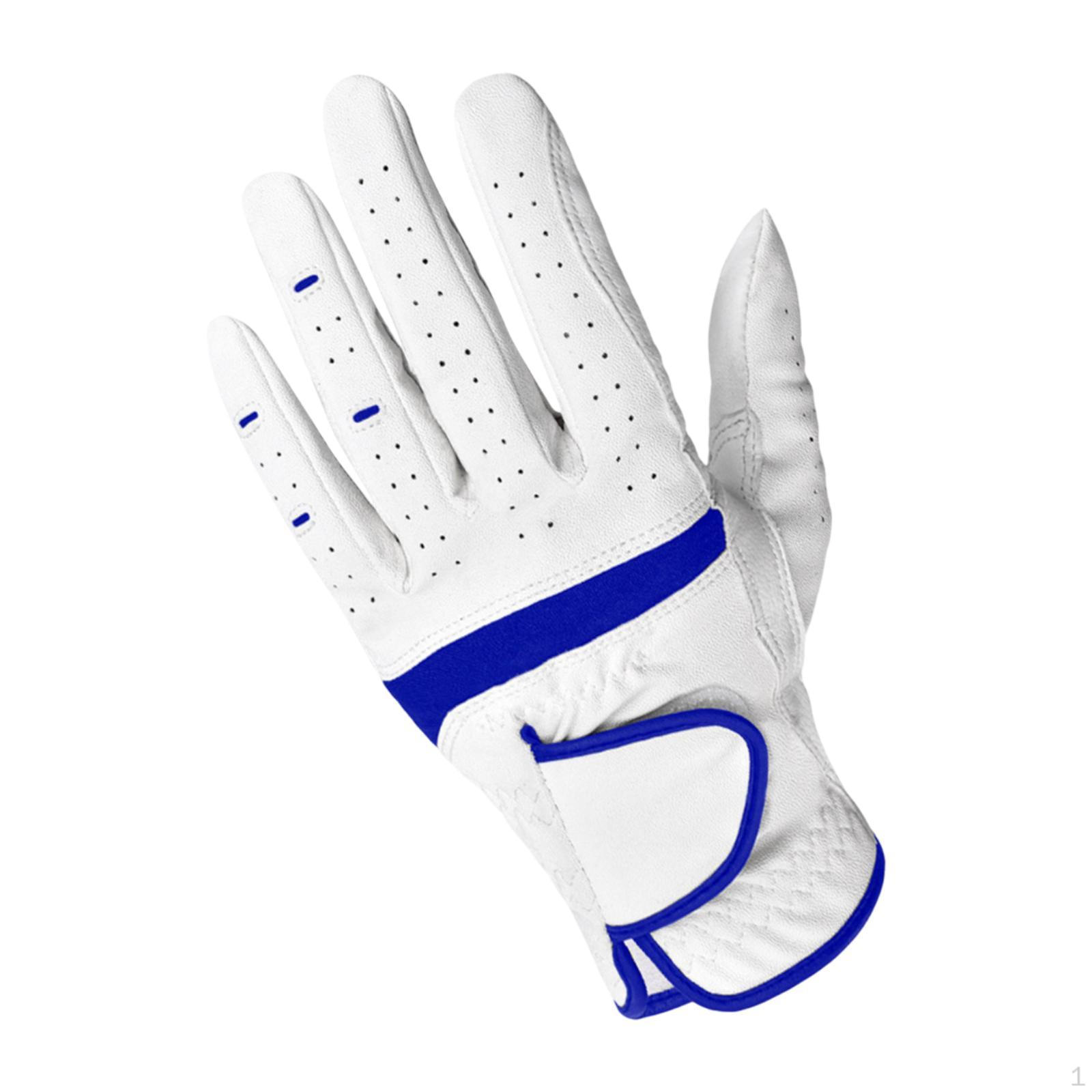 

Перчатка для гольфа Универсальная эргономичная легкая варежка для гольфиста, тренировочный подарок M