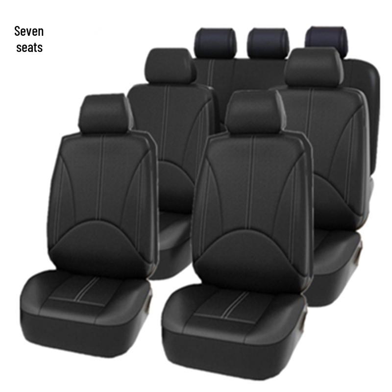 Universal PU Leather Car Seat Cover for All Seasons