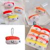 Authentic Salmon And Sweet Shrimp Sushi Plush Pendant Pin Cute And Funny Cartoon Food Hanging Decoration Gift Sushi Pendant)