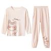 Girls' Pure Cotton Long Sleeve Pajama Set
