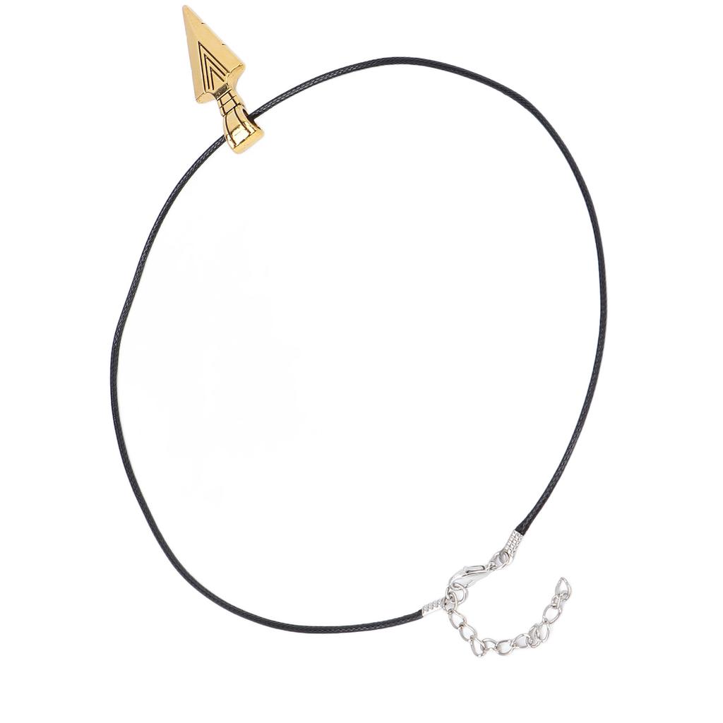 Necklace Alloy Simple Fashionable Arrowhd Pendant Men Necklace Jewelry for Birthday Party