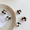 Vintage Hair Clips for Women Acetate Hair Claw Cute Small Plaid Claw Clip Girls Hair Barrettes Hair Accessories Hair Clip Gift