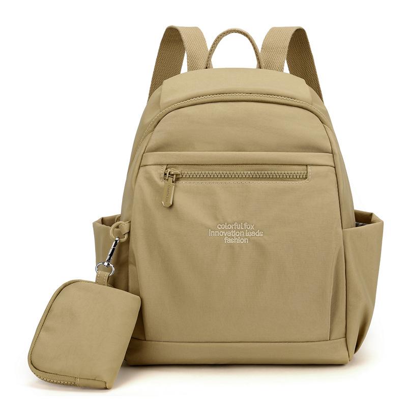 New backpack women's mini travel bag lightweight travel ultra-light small backpack
