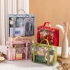 Visible Windows Storage Case Acrylic Wedding Candy Packaging Box Handbag Case Present Box New Year
