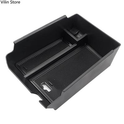 Car Central Console Armrest Storage Box Holder Interior Organizer Glove Tray For Genesis